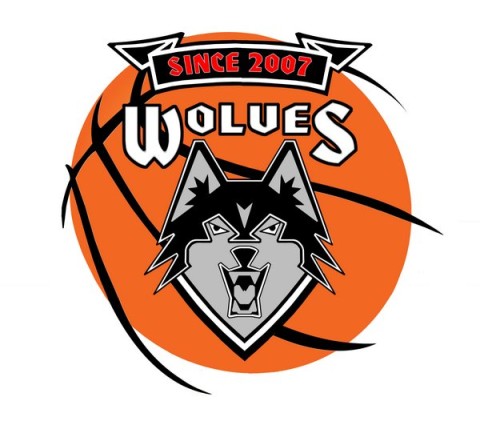 Wolves Basketball Logo